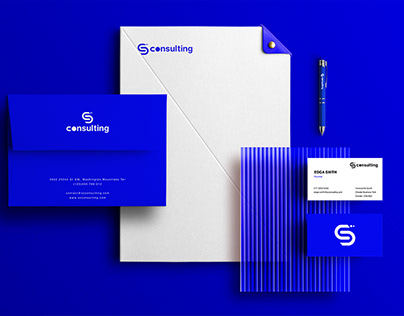Project thumbnail - Consulting Visuel Identity