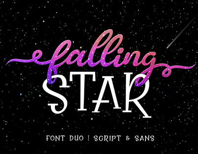 Falling Star Font