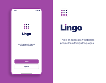 LINGO. Learning app