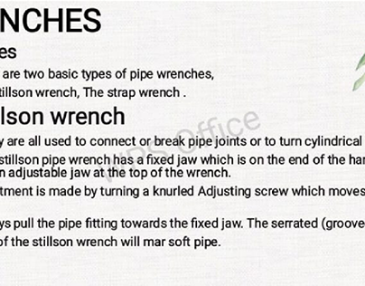 wrenches , and its safely uses , wire cutter and uses