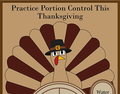 Infographic - Thanksgiving Portion Control