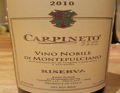 Rượu vang Carpineto Vino Nobile di Montepulciano
