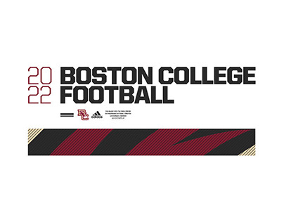 2022 Boston College Football Branding