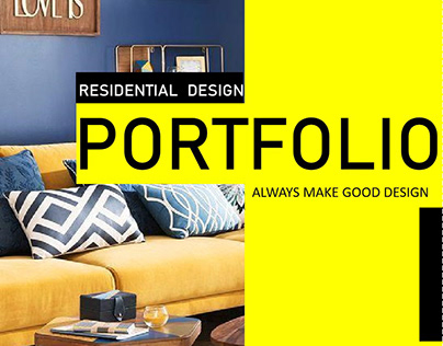 Residential Design Portfolio - I Yr.