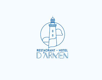 Restaurant Hotel D'Armen - Logo Design