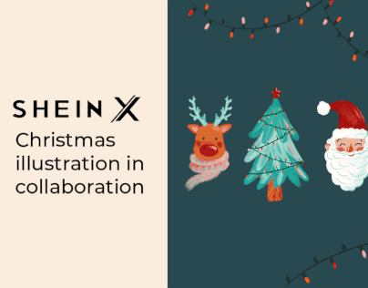 Christmas Illustration in collab SheinX