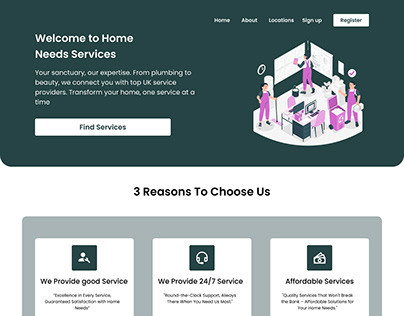 Project thumbnail - HOME SERVICES