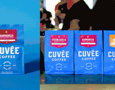 Print production (cans&bags) for Cuvée Coffee