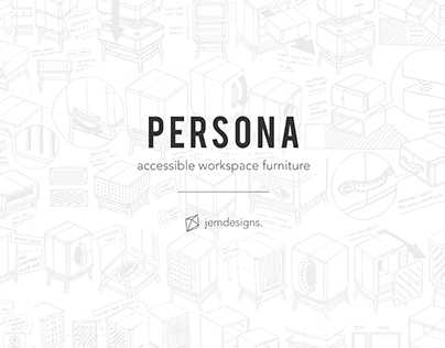 persona: accessible workspace furniture