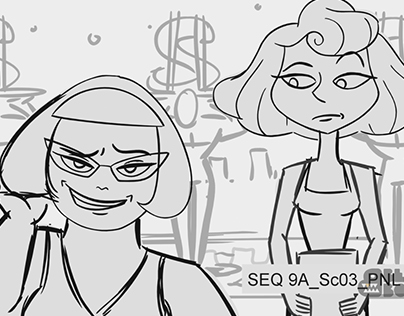 The Awesomes - Dames of Danger - Storyboard Revisions