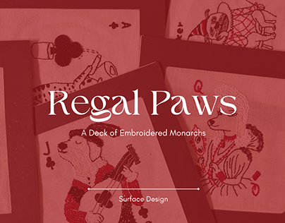 Regal Paws - Surface Design