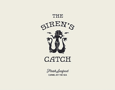 Restaurant Brand Identity - The Siren's Catch
