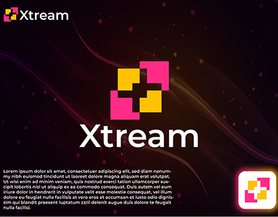Xtream Minimal Logo Design Concept