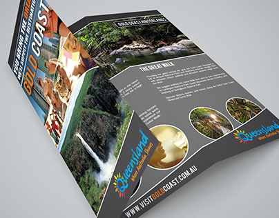 Travel Queensland Gold Coast - Brochure and poster
