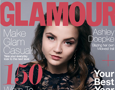 Magazine Project: Glamour - Student Work