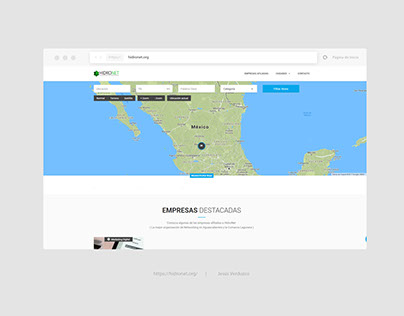 HidroNet | Sitio Web con Directorio