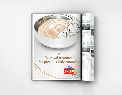 Print ads for Cerelac Gold Premium Baby Food