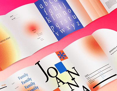 Brochure | Joanna Typeface