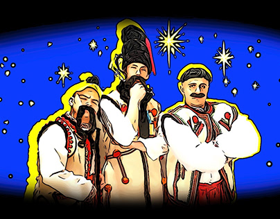 “How the Cossacks celebrated Christmas”, 2021