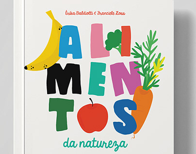 ALIMENTOS DA NATUREZA | CHILDREN'S BOOK ILLUSTRATION
