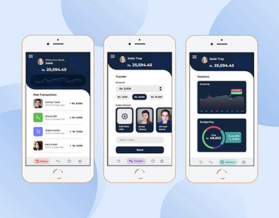 Mobile Banking Application Concept