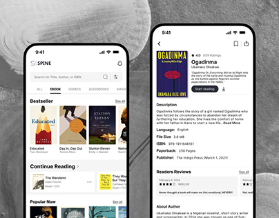 Project thumbnail - Book Reading app