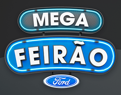 SELO 3D - Mega Feirão Ford