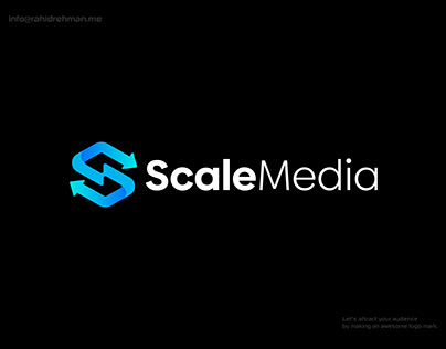 Scale Media - 1st Logo design concept