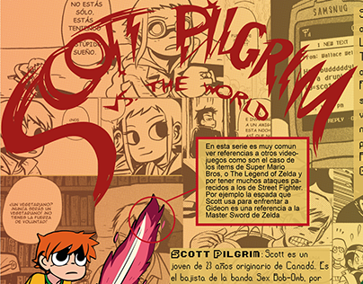 Infographics Scott Pilgrim