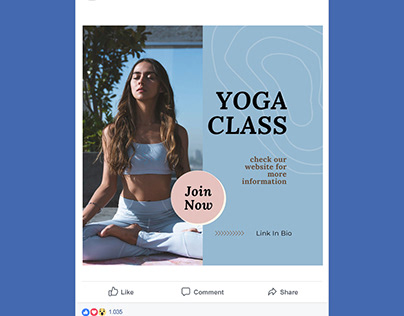 Yoga Class ( Social Media )