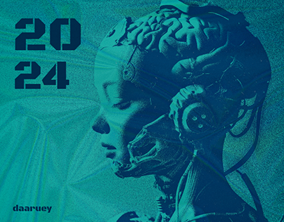 Cyberpunk vintage poster | 2024