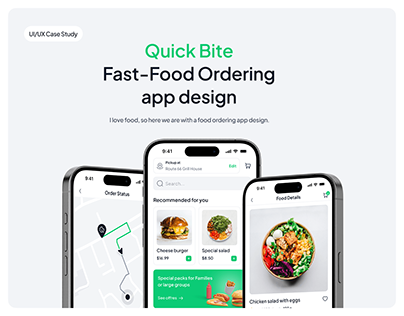 Quick Bite - My case study from Google's UX Course
