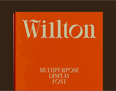 Willton - Multipurpose Display Font