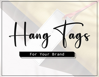 Project thumbnail - Hang Tag For Your Brand Identity