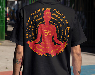 Lord Shiva Mantra for T-shirt Printing.