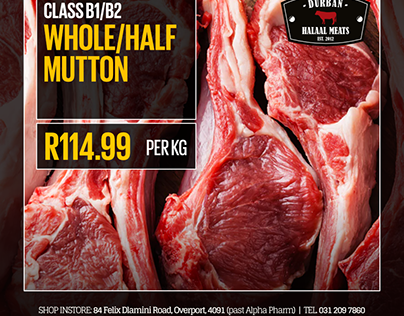 Durban Halaal Meats Weekly Specials