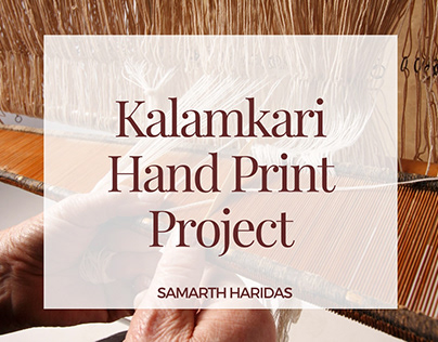 Kalamkari Hand Print Project