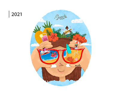 Ilustración Ceviche Surf Co.