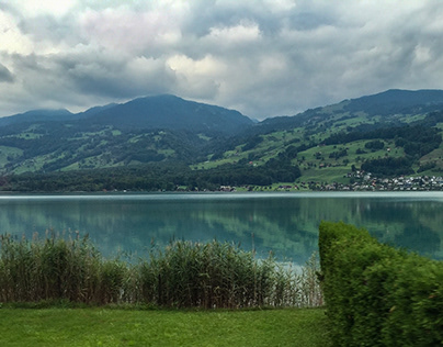 Trip from Lucerne to Bern (Switzerland) by train