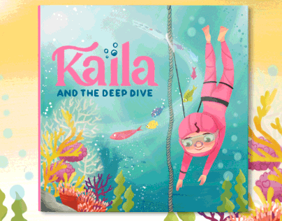 Project thumbnail - CHILDREN'S BOOK | Kaila and the deep dive