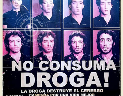 Retablo "No consuma droga" Banco Cafetero