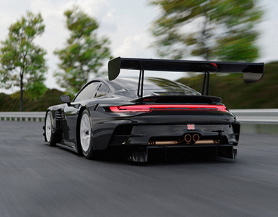 Project thumbnail - Porsche 911 GT3R (CGI)