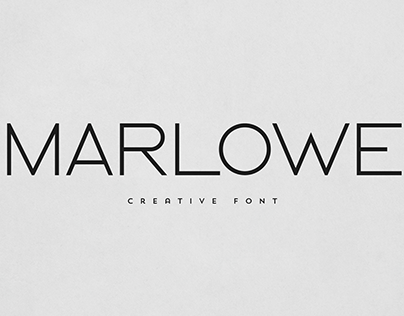 Marlowe free font. freebie