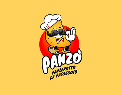 Panzò - Panzerotto da passeggio - Logo/Branding