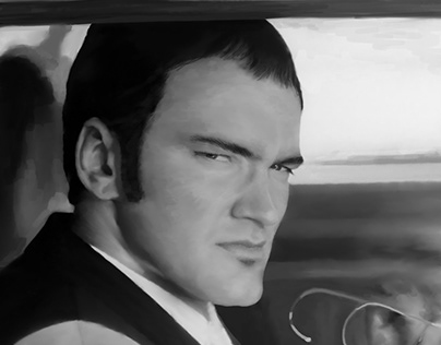 Tarantino Portrait (from stock photo)