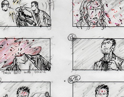 "Blew e-cigs" Storyboards (parody commercial)