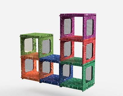 Project thumbnail - SUSAN (Stacking Furniture From Recycled Plastic)
