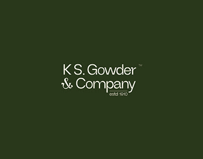 KS Gowder & Co - Visual Identity