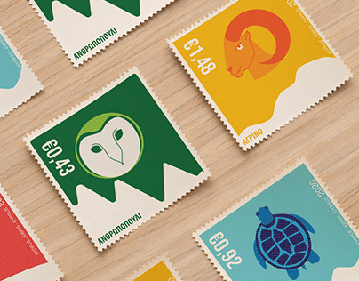 Illustrations for stamps
