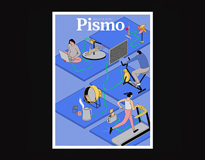 Animated cover for Pismo Magazine